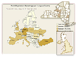 Chart FX Maps Screenshot